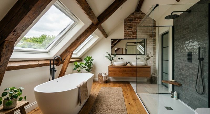 Attic Bathroom Remodeling in Medina County, OH