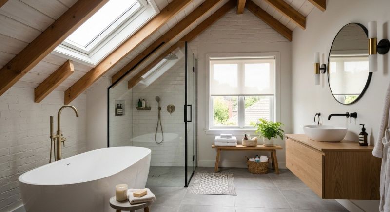 Attic Bathroom Remodeling in Medina County, OH