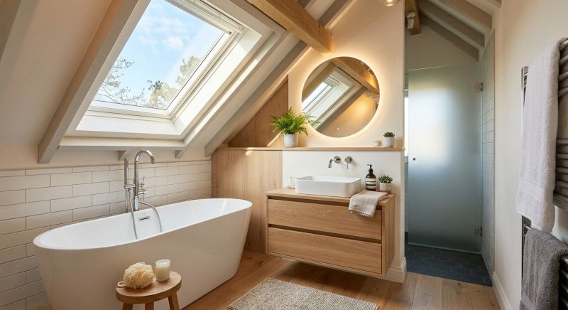 Attic Bathroom Remodeling in Medina County, OH
