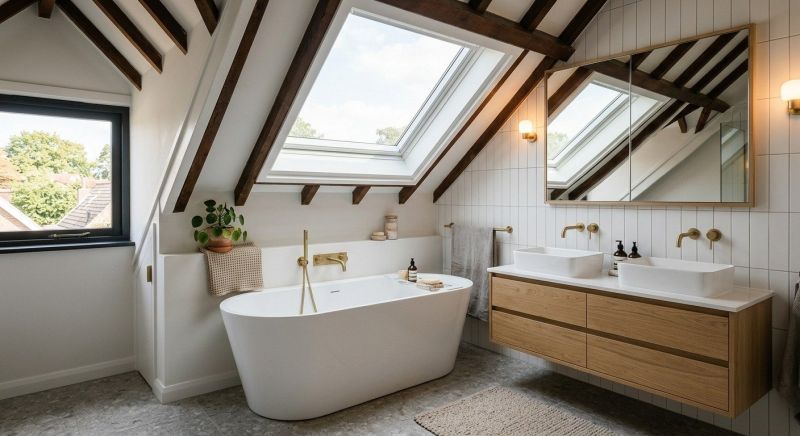 Attic Bathroom Remodeling in Medina County, OH