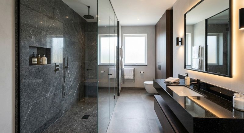 Granite Shower Installation in Medina County, OH