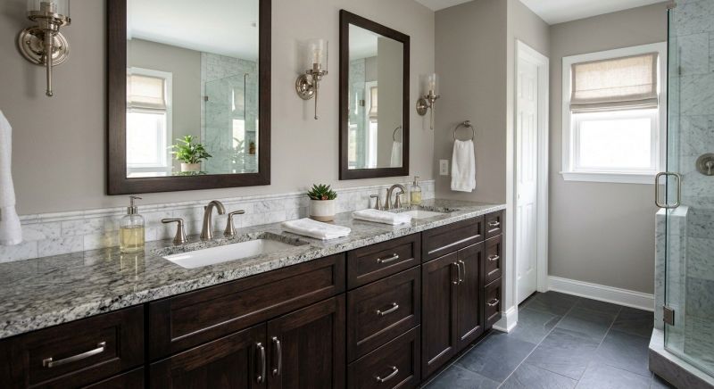 Granite Shower Installation in Medina County, OH