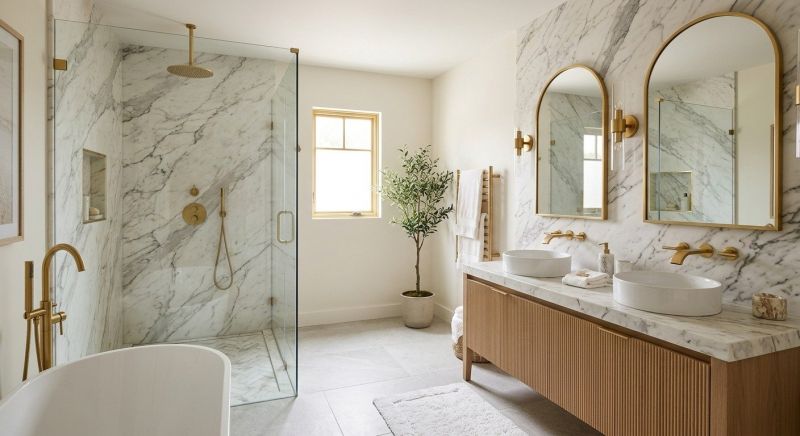 Luxury Bathroom Installation in Medina County, OH