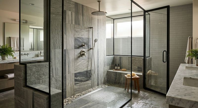 Shower Enlargement in Columbia Station, OH