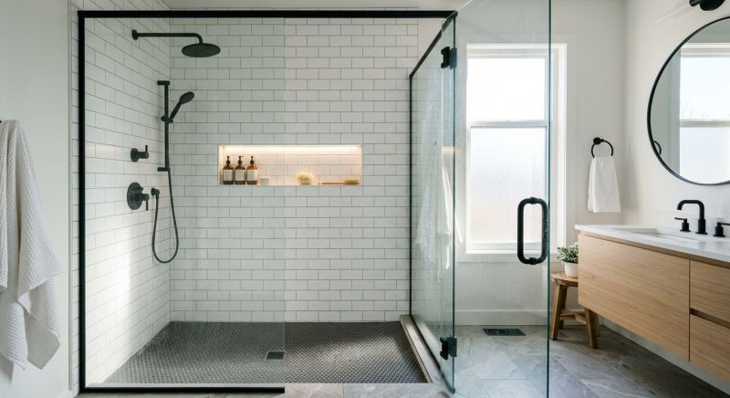 Shower Enlargement in Columbia Station, OH