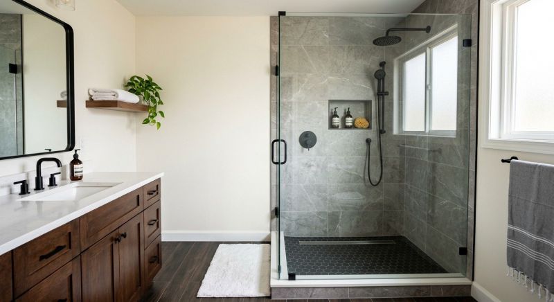 Tub To Shower Conversion in Rocky River, OH