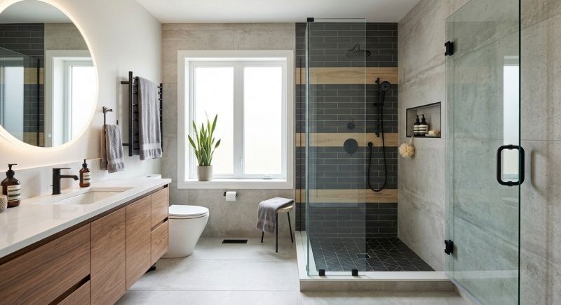 Tub To Shower Conversion in Summit County, OH